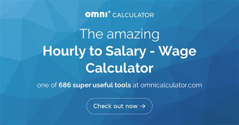 omni calculator|calculate hourly to salary.